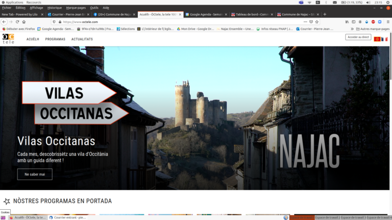 Lire la suite à propos de l’article « Vilas Occitanas » d’Oc Télé,   consacré à Najac